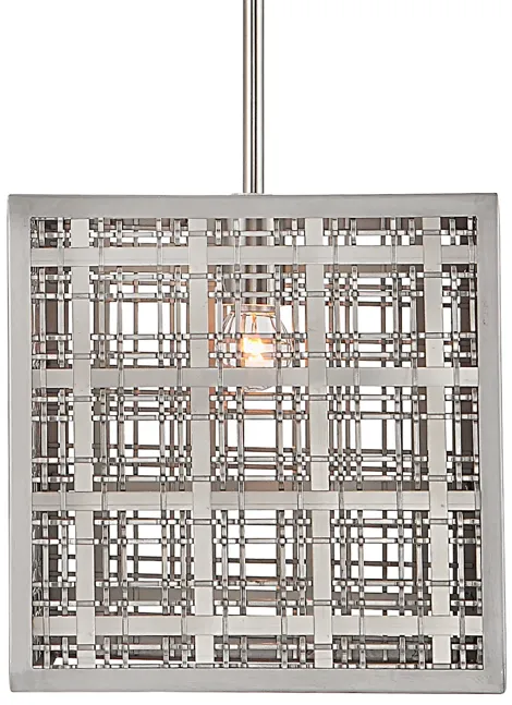 Pendleton 1 Light Nickel Pendant