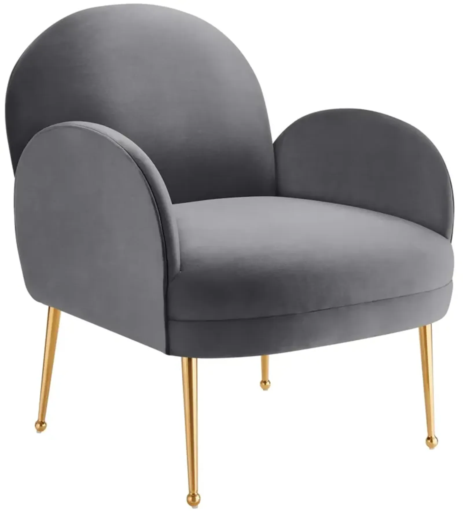 Transcend Performance Velvet Armchair