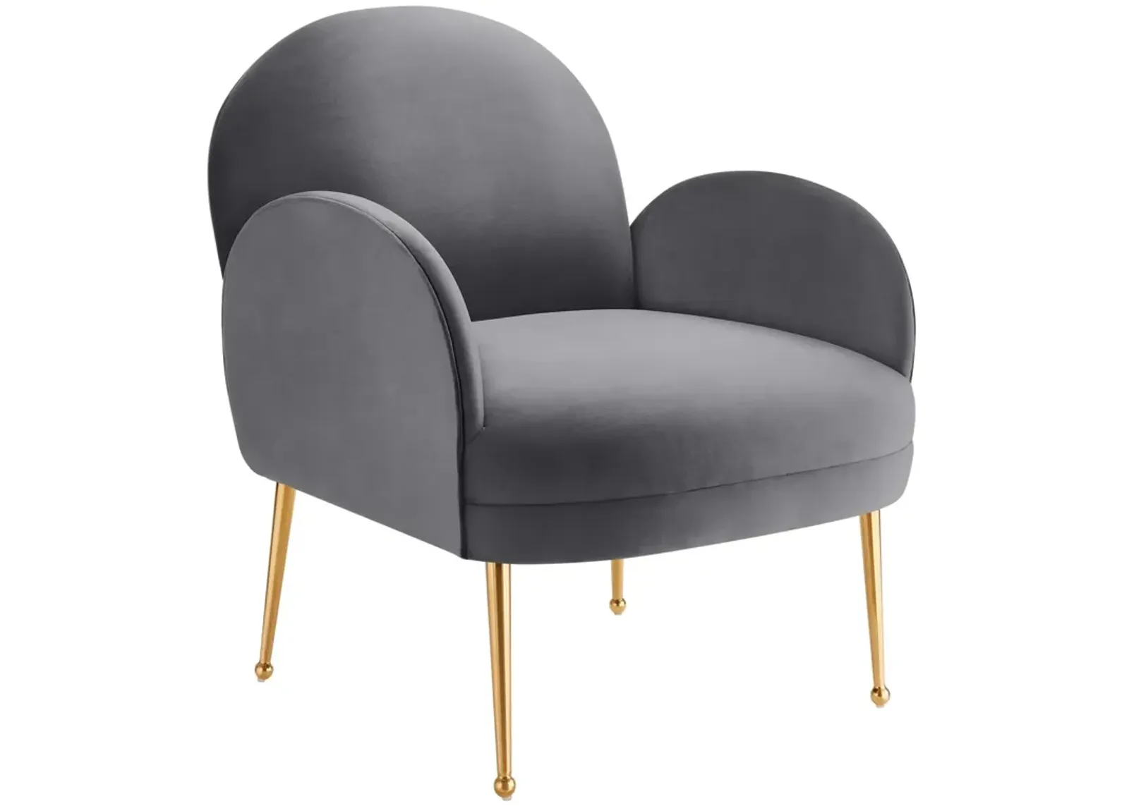 Transcend Performance Velvet Armchair