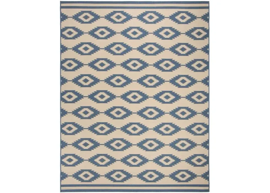 LINDEN 171 Collection LND171M-9 Blue / Creme 9' X 12'