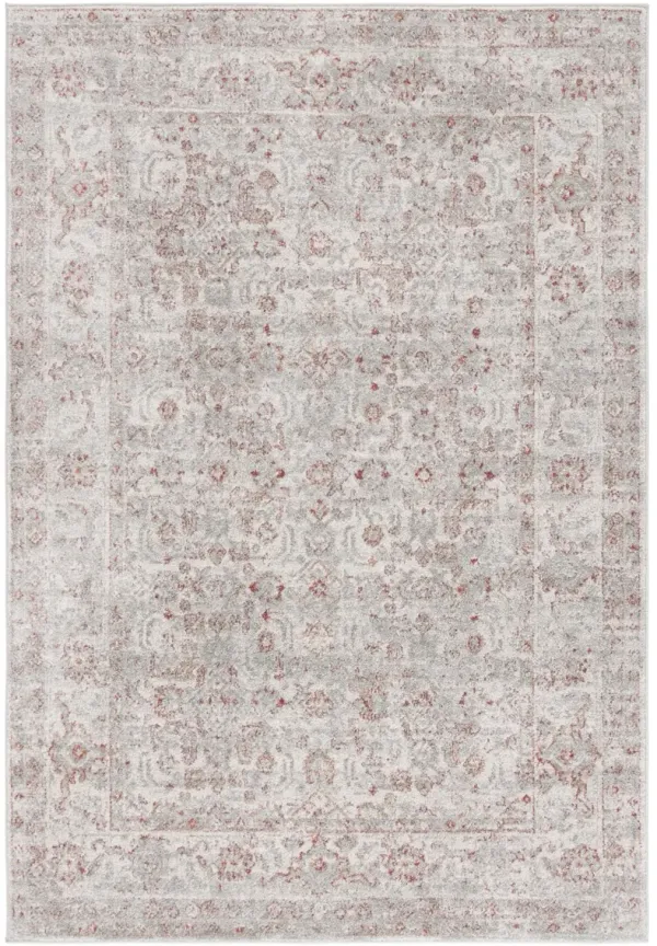 VINTAGE TABRIZ 210 GREY  5'-1' x 7'-6' Medium Rectangle Rug