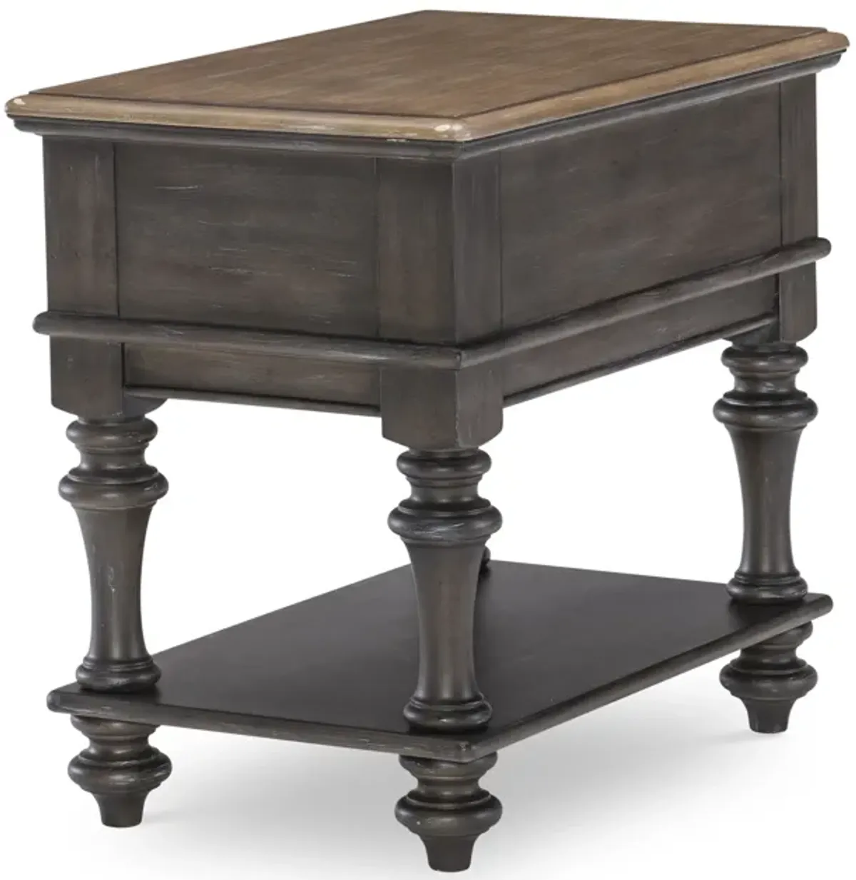 Kingston (Sandalwood Brown + Dark Sable) End Table