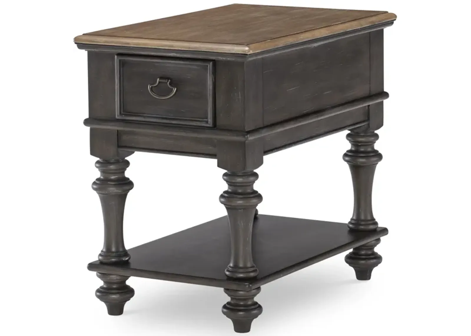 Kingston (Sandalwood Brown + Dark Sable) End Table