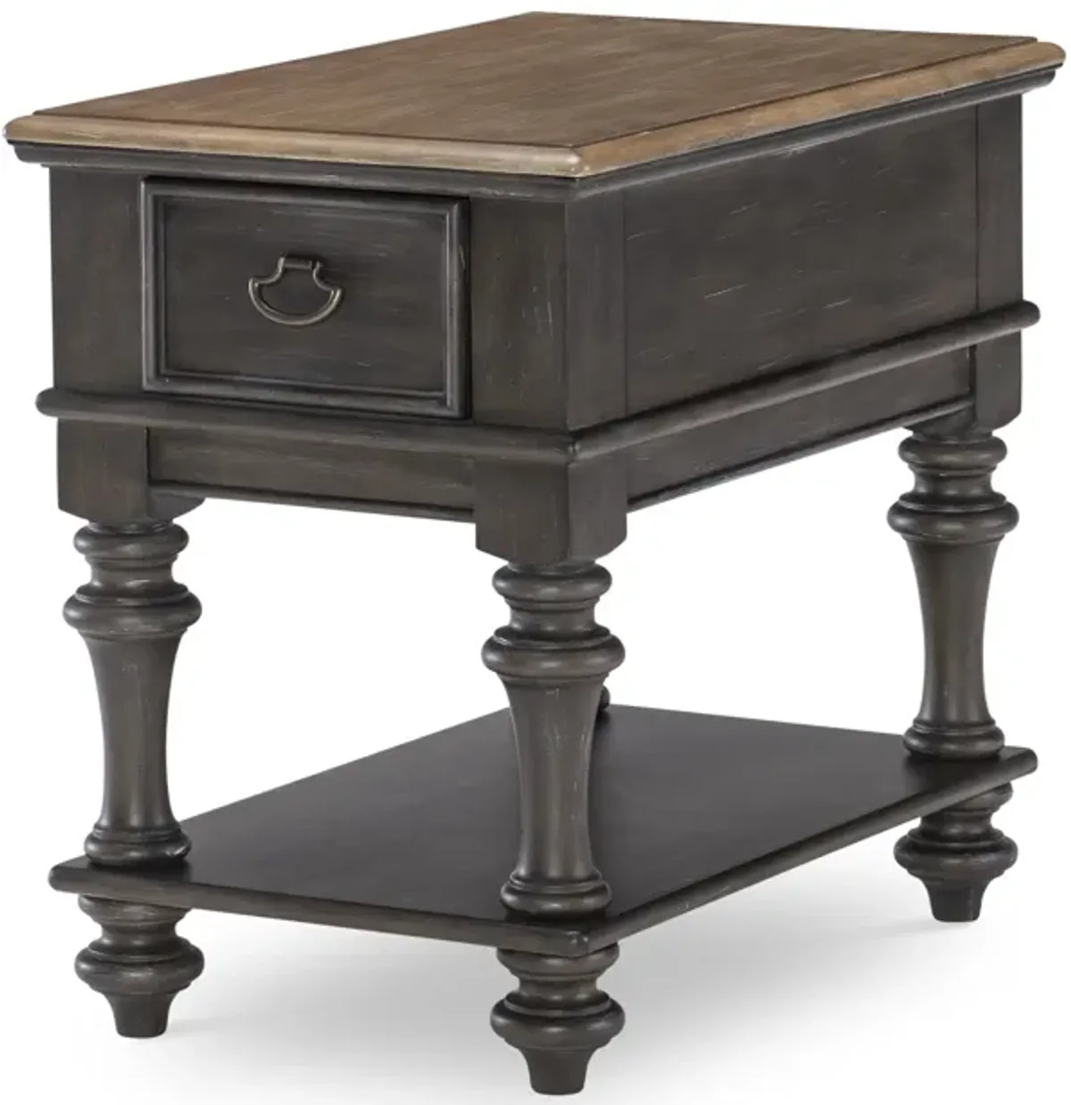 Kingston (Sandalwood Brown + Dark Sable) End Table