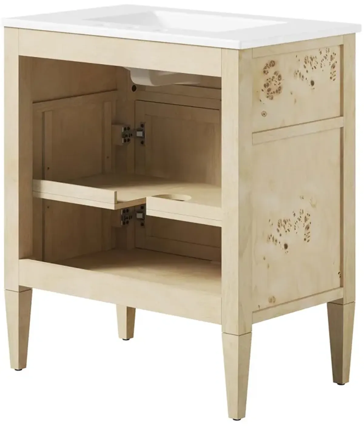 Elysian 30" Wood Bathroom Vanity