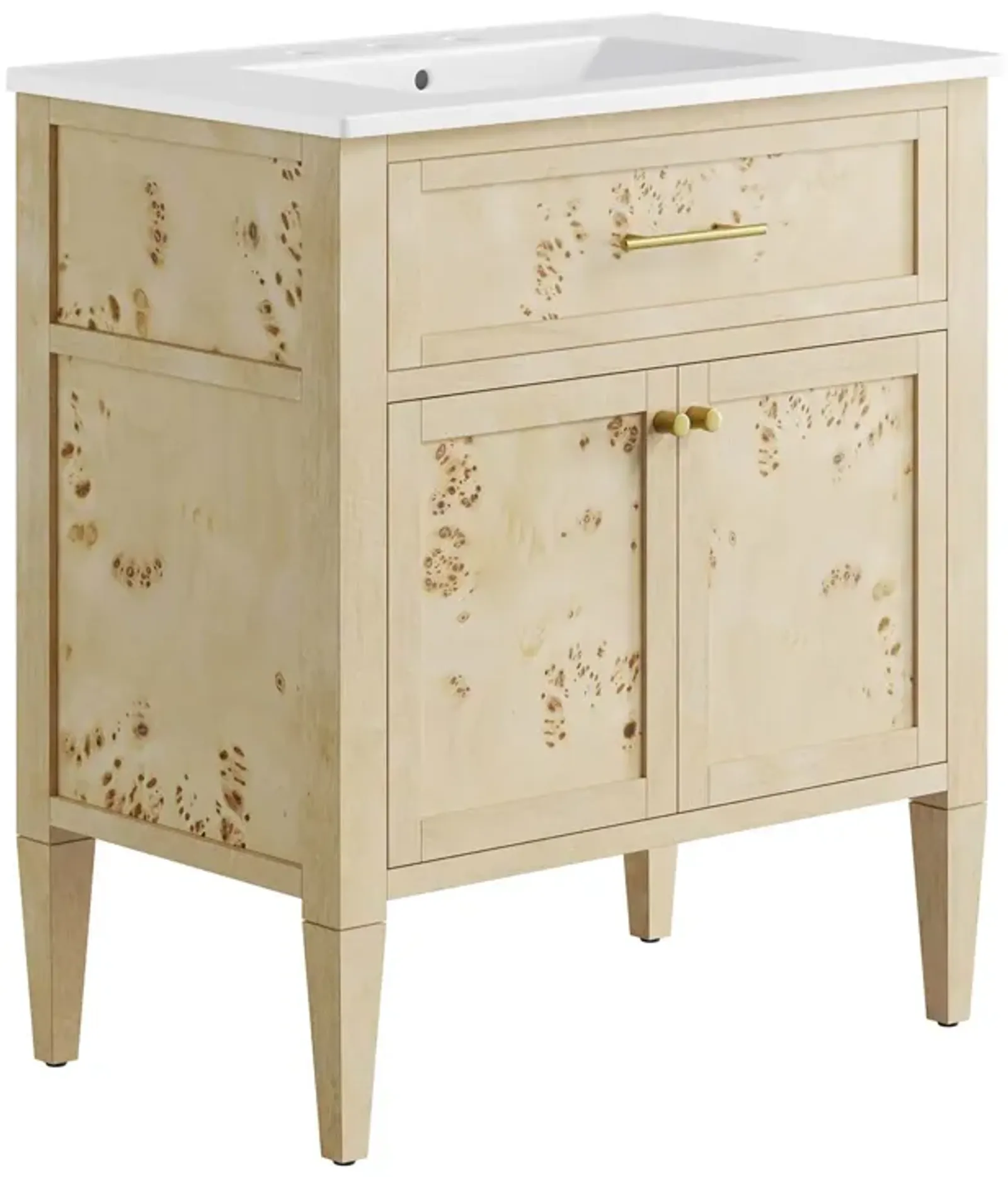 Elysian 30" Wood Bathroom Vanity