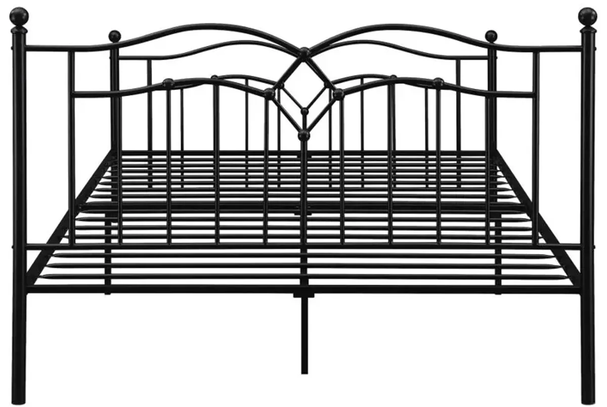 Klossen Queen Platform Bed Black