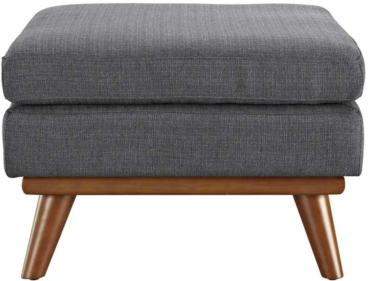 Engage Upholstered Fabric Ottoman