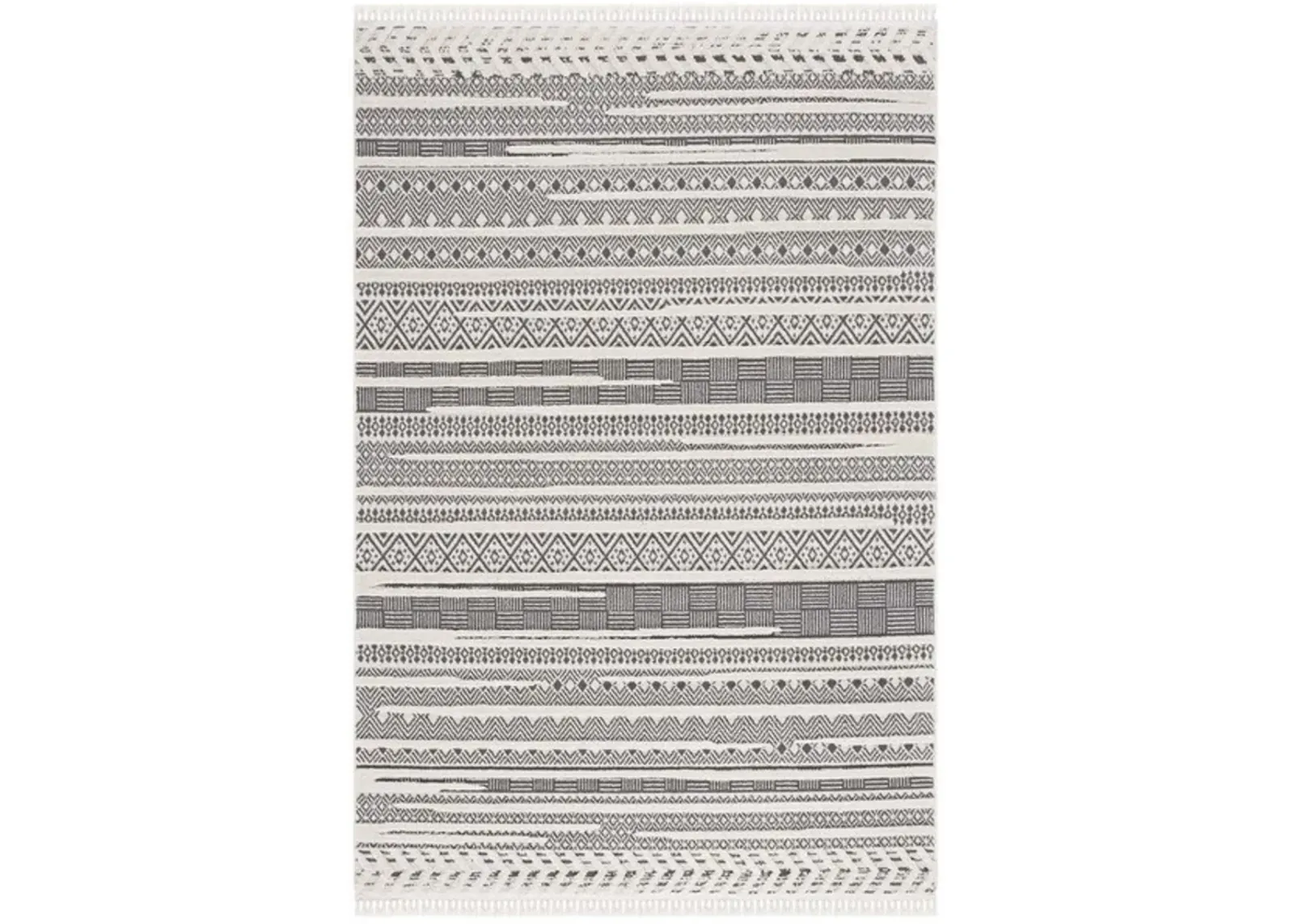 URBAN 204 Grey  8' X 10' Large Rectangle Rug