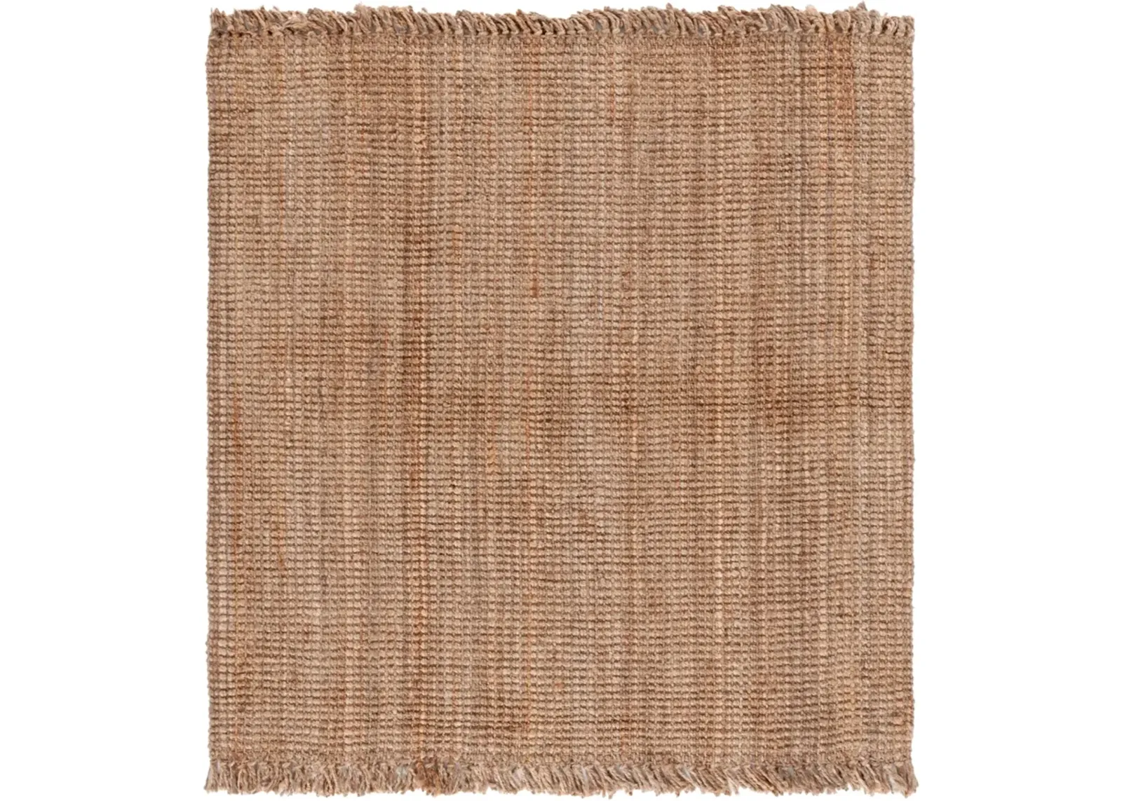 NATURAL FIBER 575 NATURAL 6' x 6' Square Square Rug