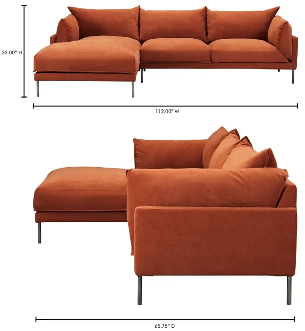 JAMARA SECTIONAL LEFT