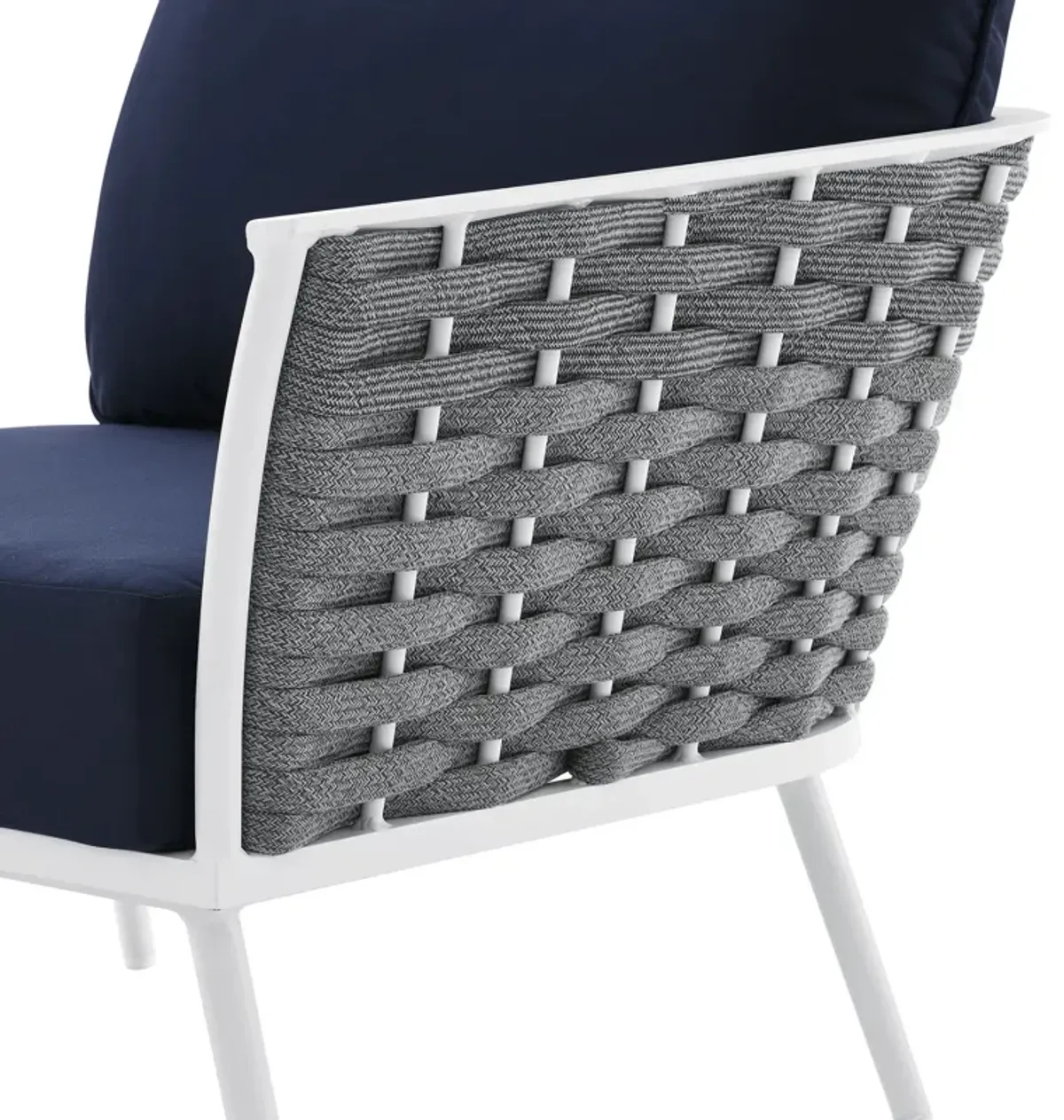 Stance Outdoor Patio Aluminum Right-Facing Armchair