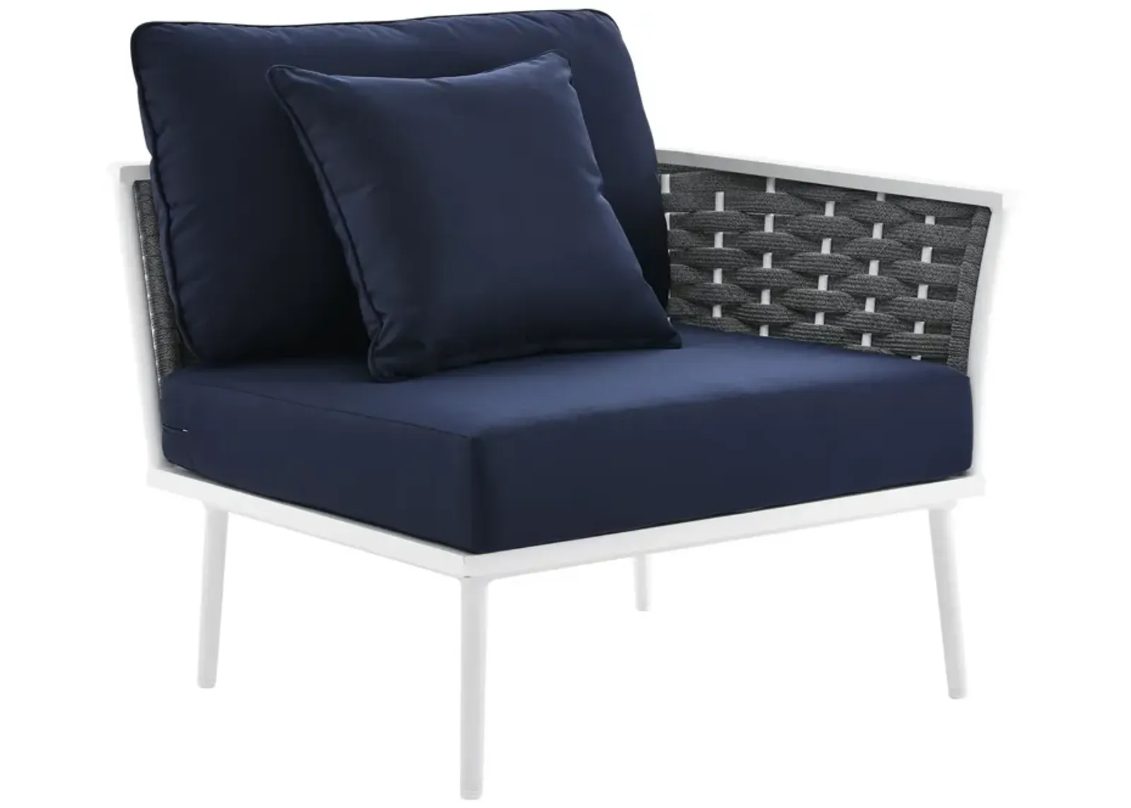 Stance Outdoor Patio Aluminum Right-Facing Armchair