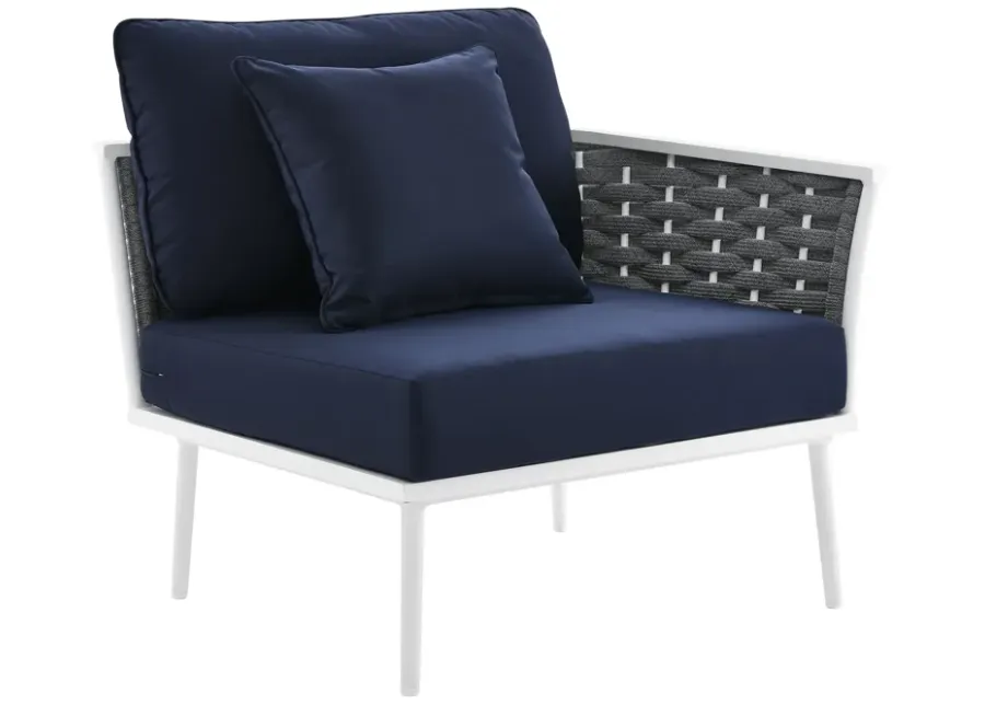 Stance Outdoor Patio Aluminum Right-Facing Armchair