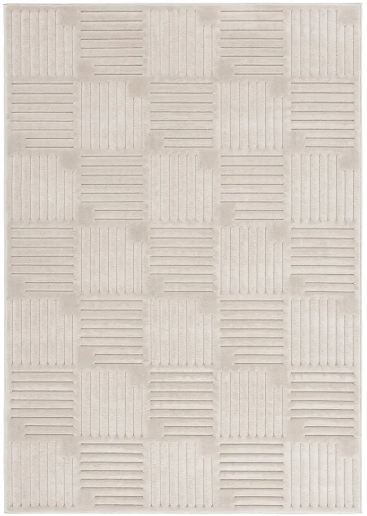 SELENA 678 BEIGE 5'-3' x 7'-6' Medium Rectangle Rug