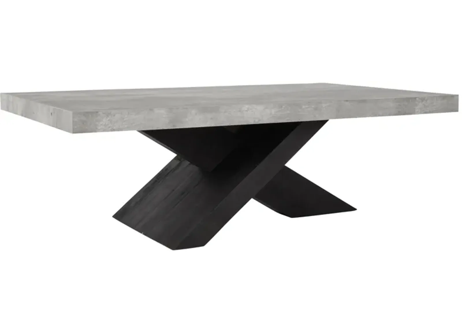 Durant Coffee Table Black/antique Gray