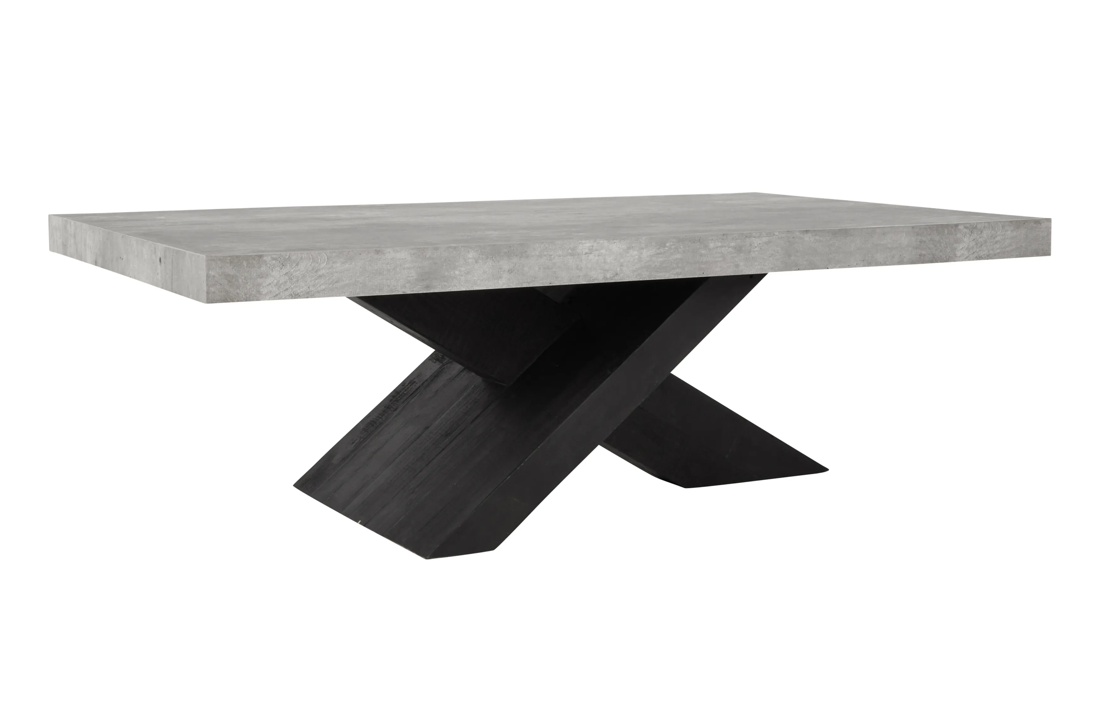 Durant Coffee Table Black/Antique Gray