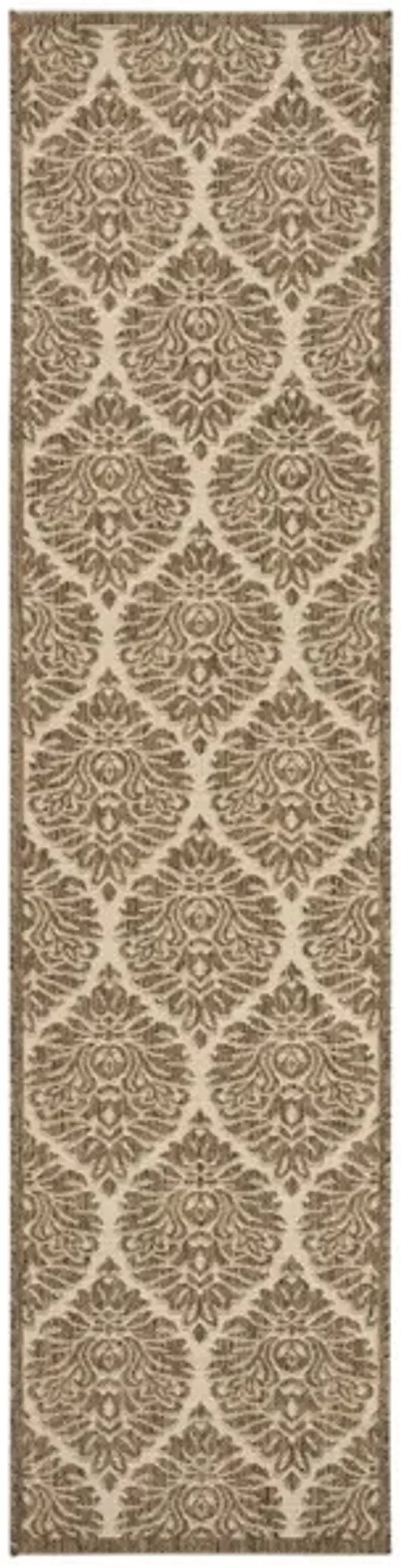 LINDEN 135 Collection LND135C-28 Cream / Beige 2'-2" X 8'