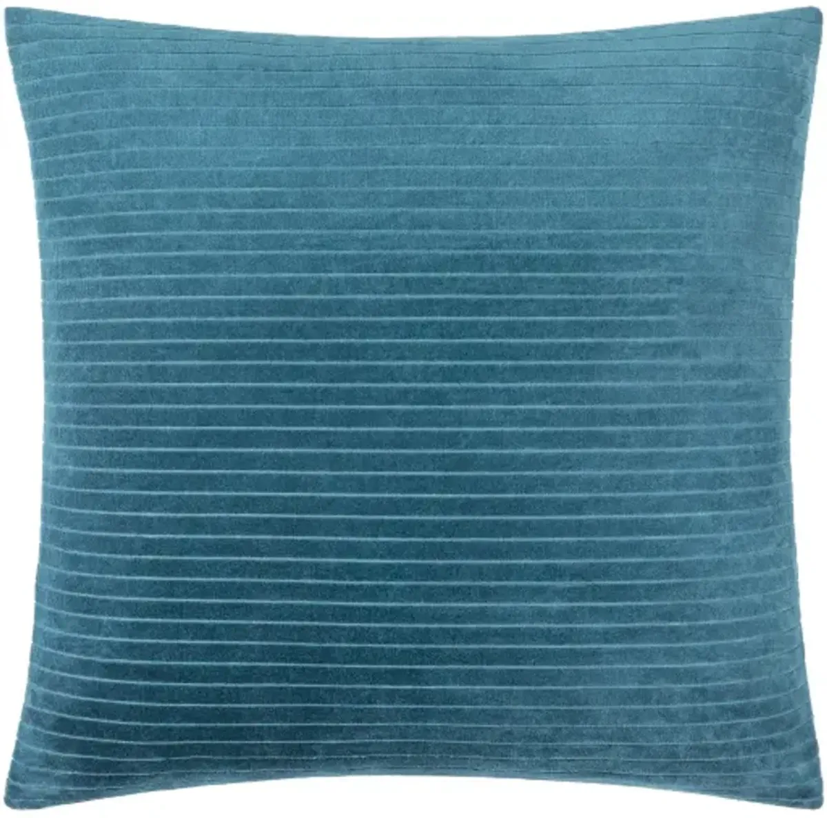 Cotton Velvet Stripes CV-088 22"L x 22"W Accent Pillow  - Shell Only