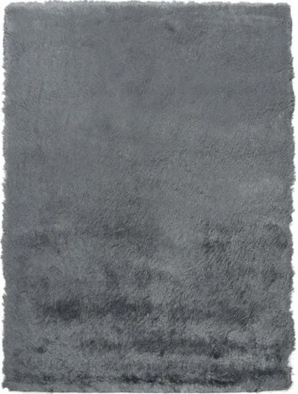 PARIS SHAG Grey 8' X 10' Large Rectangle Rug
