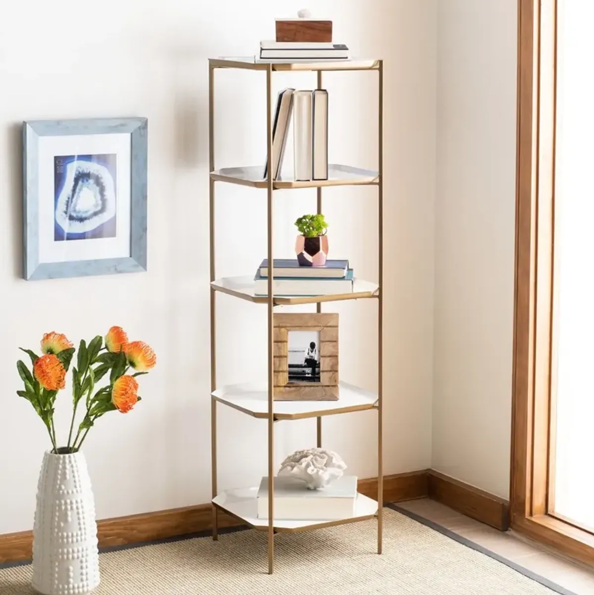 SYLVIE 5 TIER ETAGERE