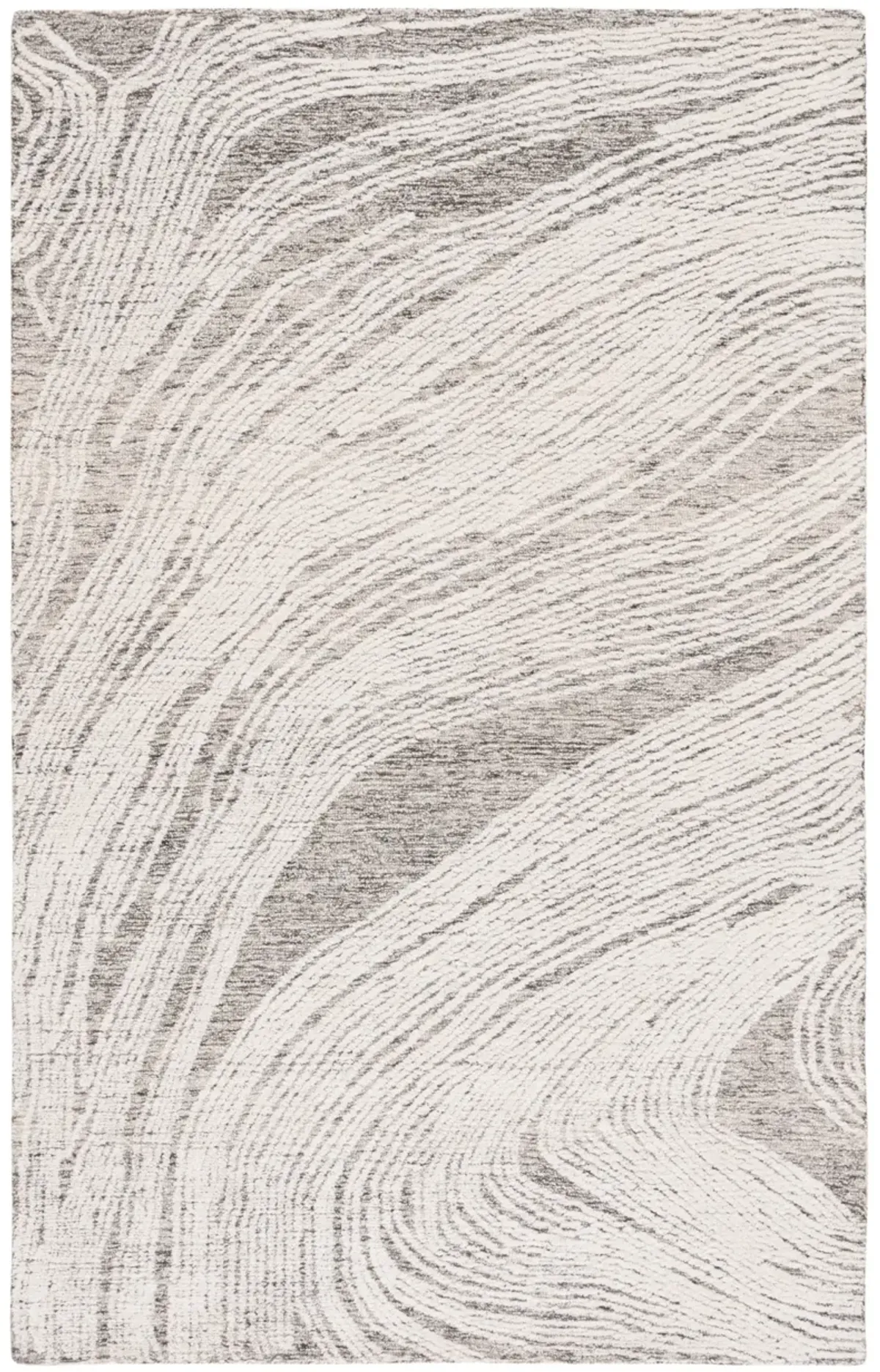 ABSTRACT 925 CHARCOAL  2'-3' x 4' Accent Rug