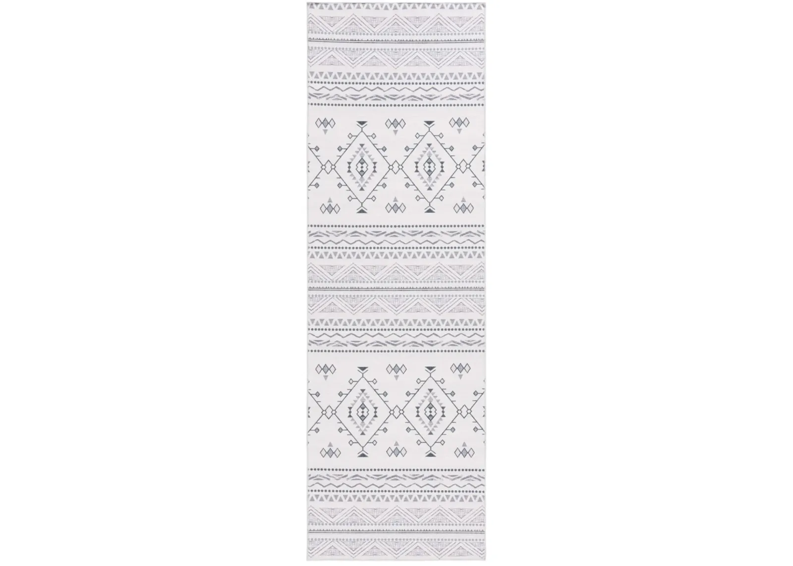 ARIZONA 104 Grey 2'-6' X 8' Runner Rug