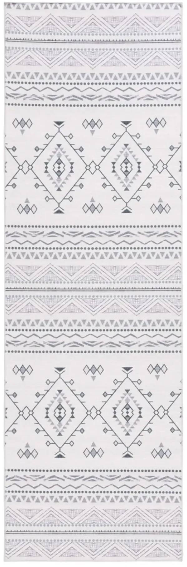 ARIZONA 104 Grey 2'-6' X 8' Runner Rug