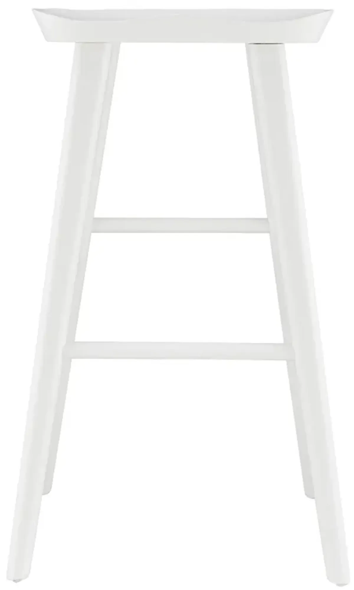 Vieno Bar Stool in White - Set of 1