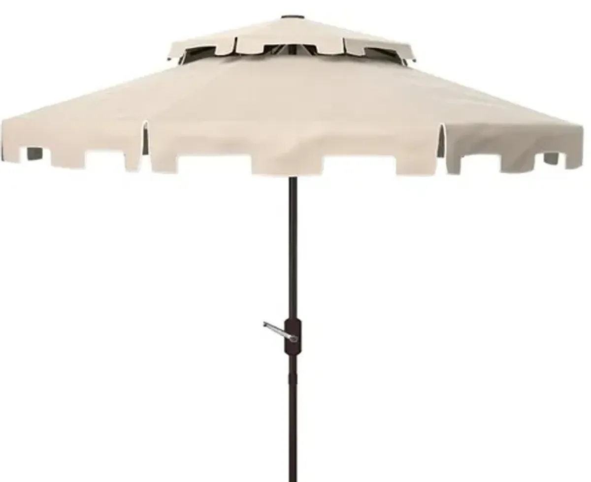 Zimmerman 9ft Double Top Market Umbrella