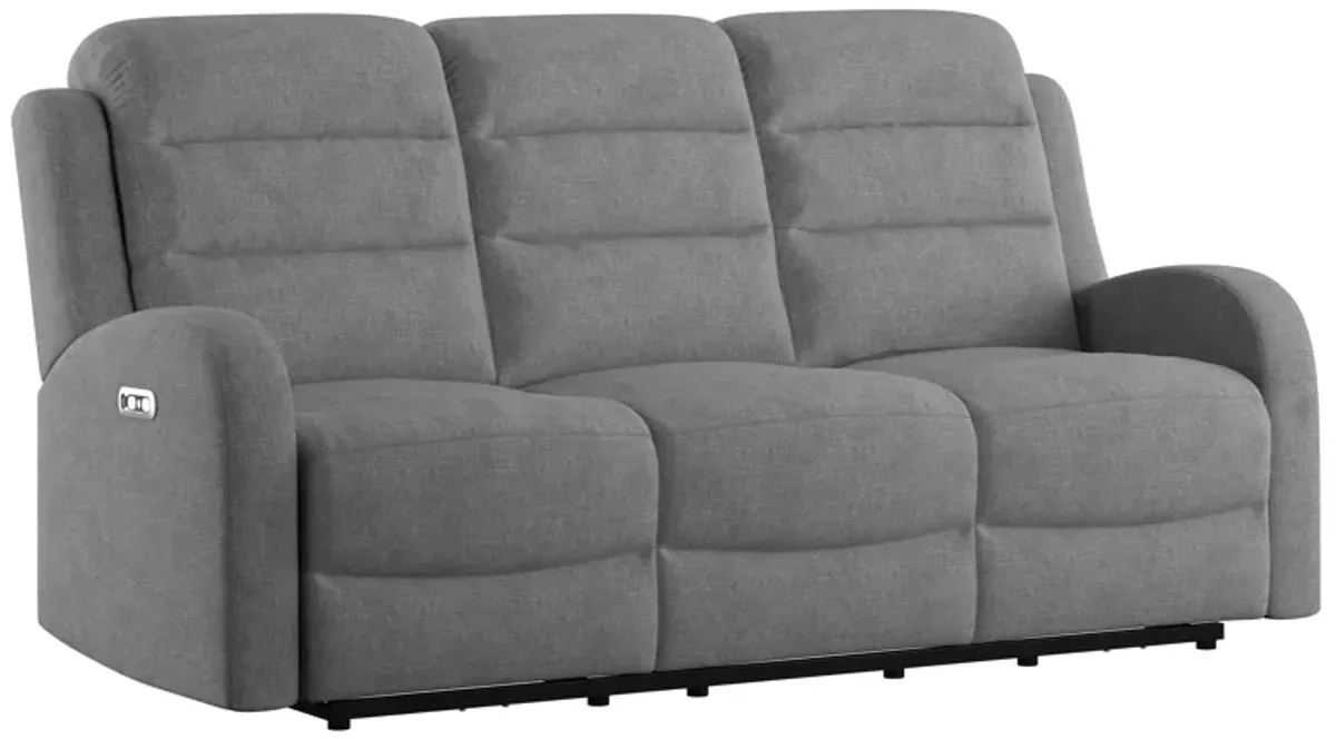 Harvey Dual Power Sofa Recliner And Headrest