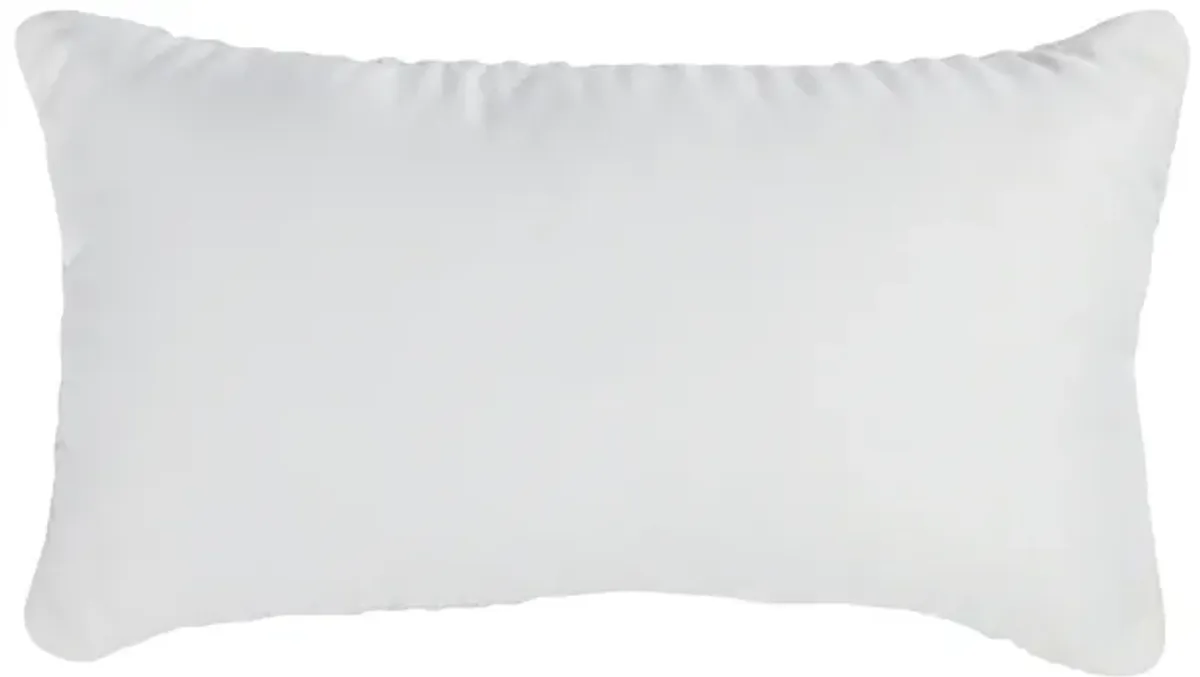 Prism 14"x26" Performance Outdoor Throw Pillow, White