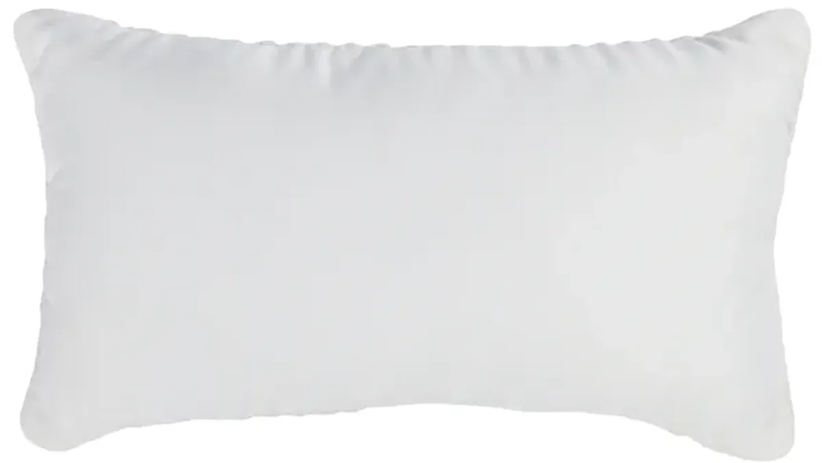 Prism 14"x26" Performance Outdoor Throw Pillow, White