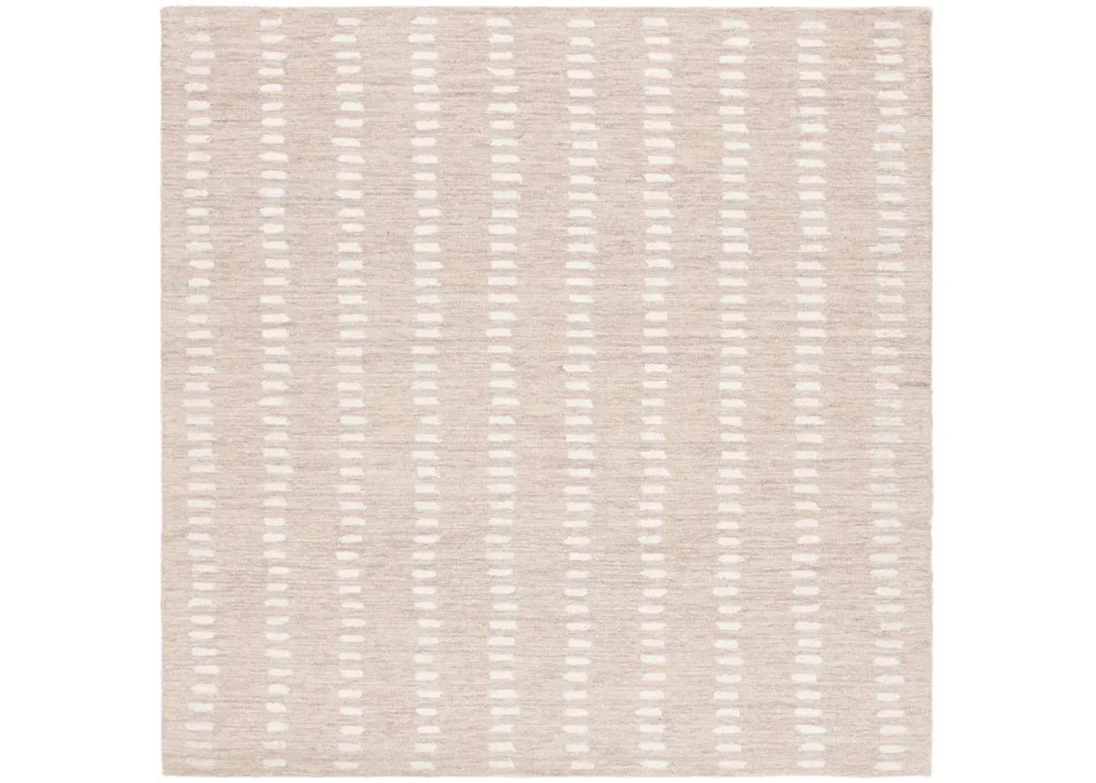 ABSTRACT 498 BEIGE  6' x 6' Square Square Rug