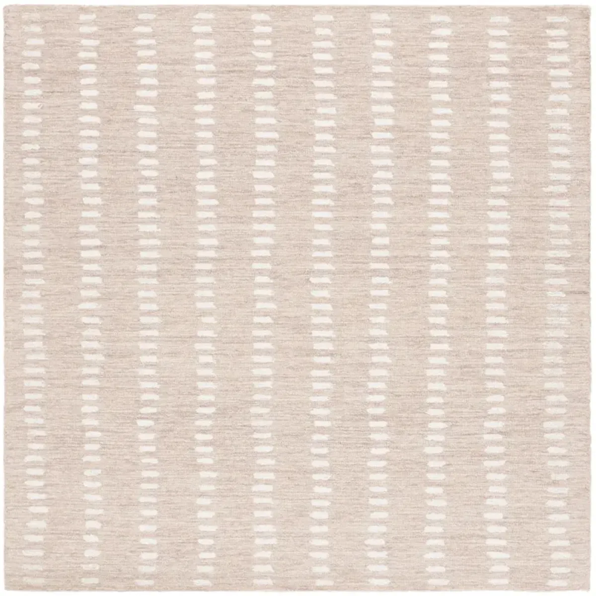 ABSTRACT 498 BEIGE  6' x 6' Square Square Rug