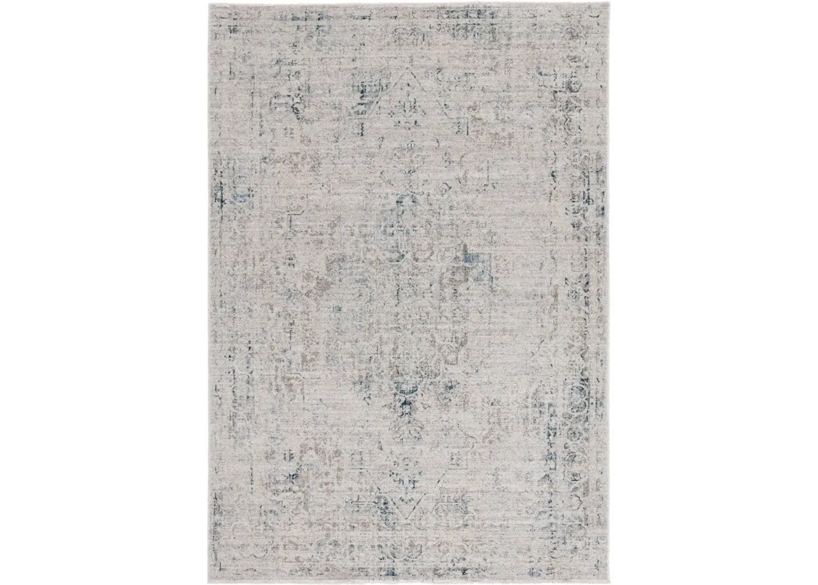 ANTIQUE PATINA 650 GREY  4' x 10' Medium Rectangle Rug