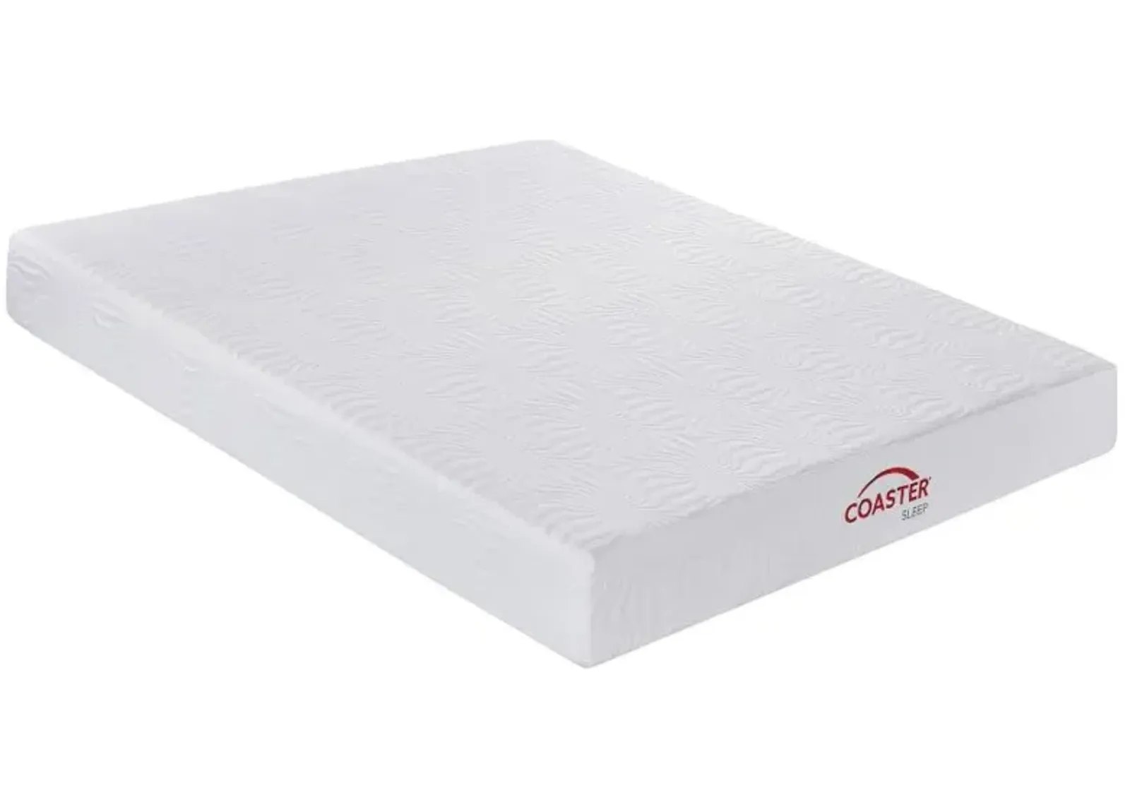 Key California King Memory Foam Mattress White