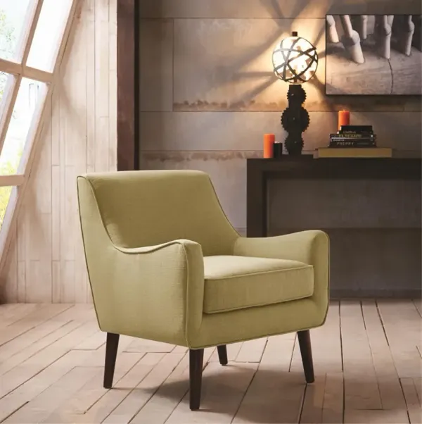 Madison Park Oxford Green Mid-Century Accent Chair