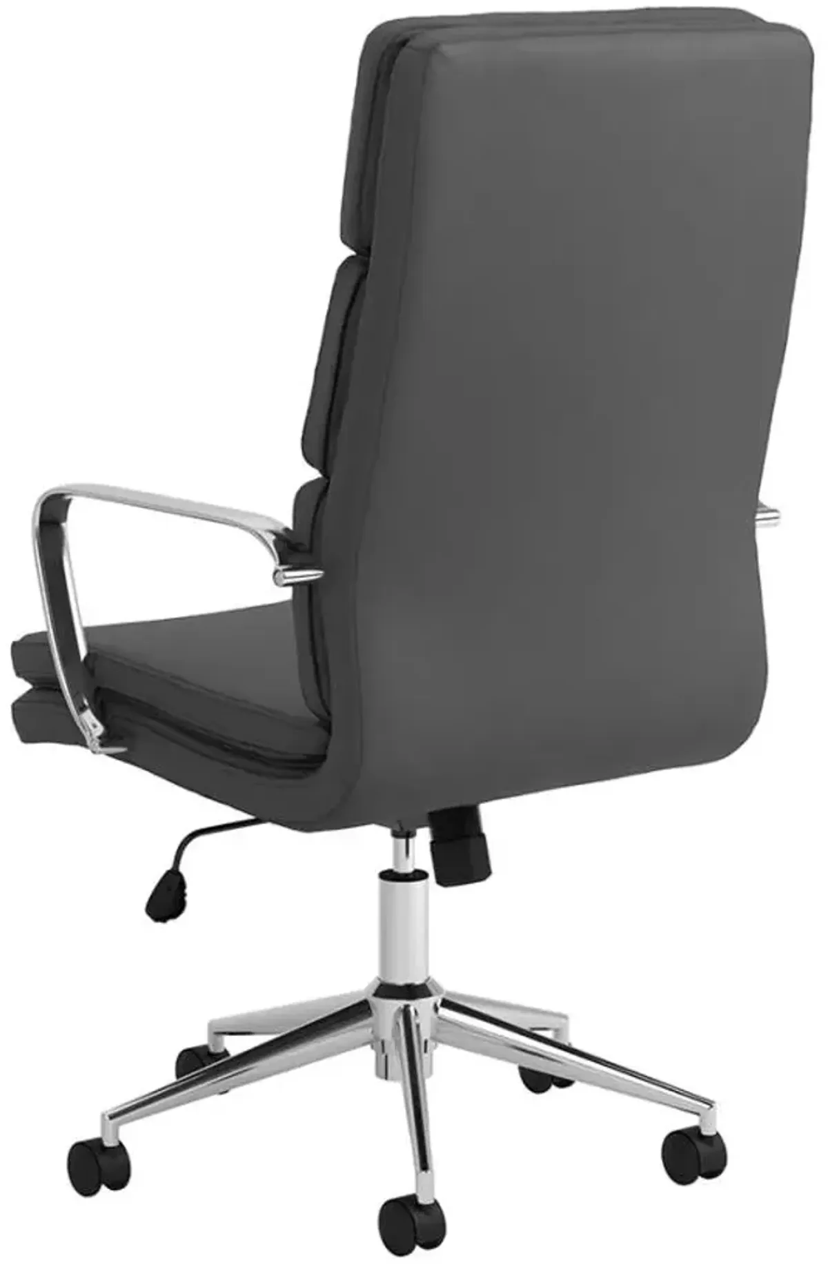 Ximena High Back Upholstered Office Chair Grey