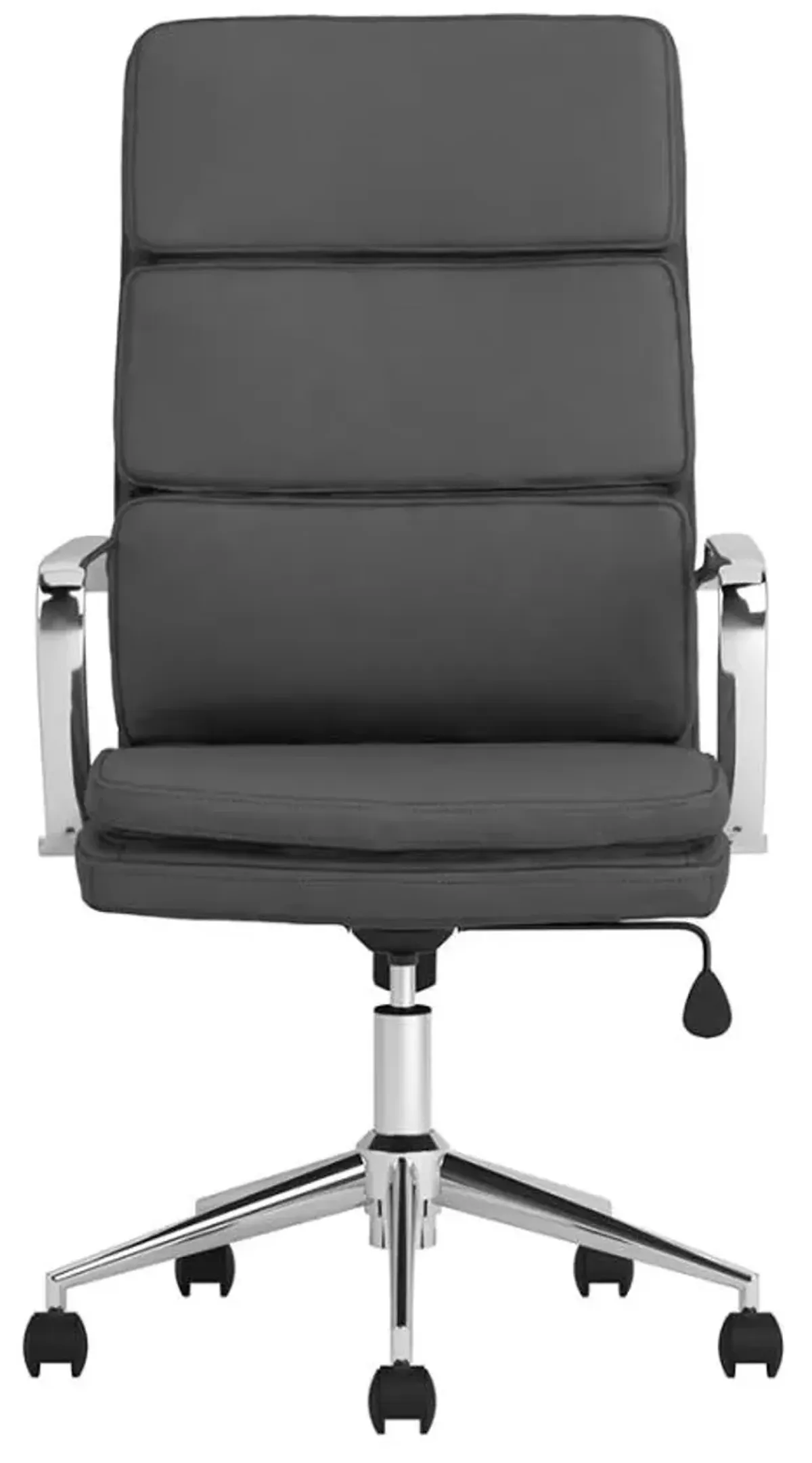 Ximena High Back Upholstered Office Chair Grey