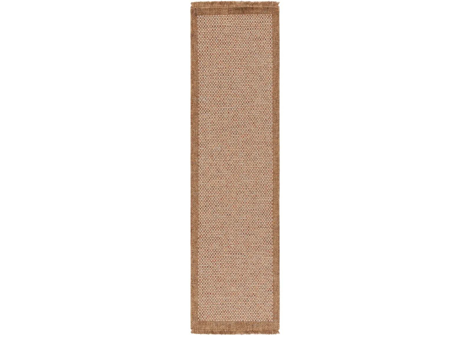 WICKER 150 NATURAL  2'-2' x 8' Runner Rug