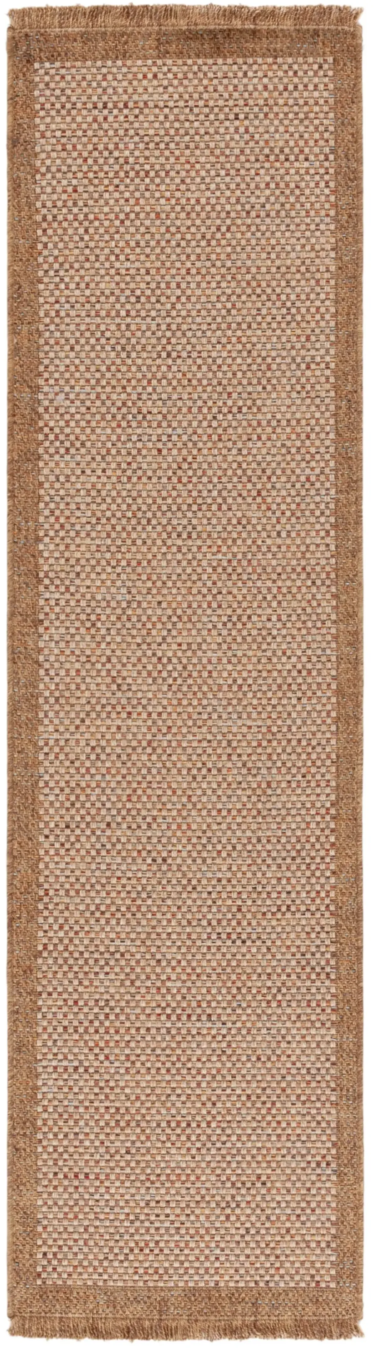 WICKER 150 NATURAL  2'-2' x 8' Runner Rug