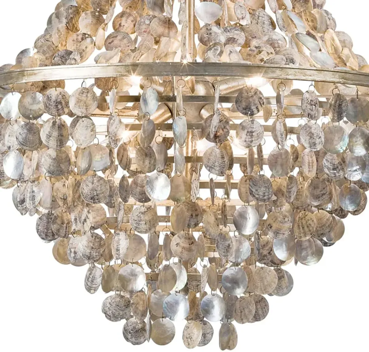 Capri Abalone Shell Chandelier