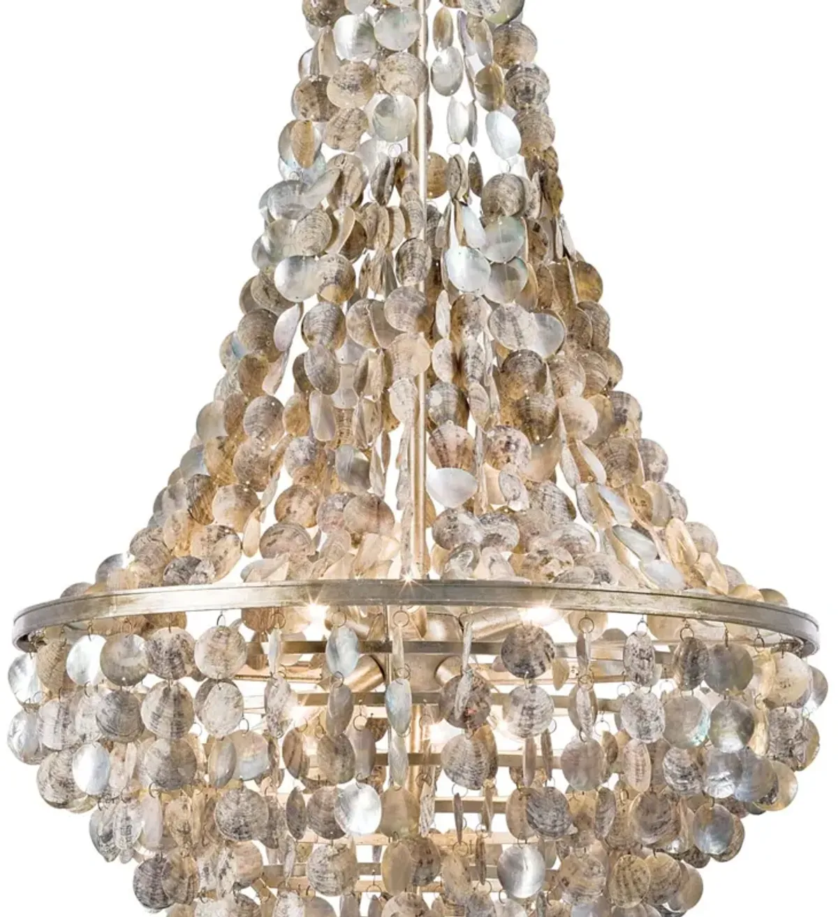 Capri Abalone Shell Chandelier