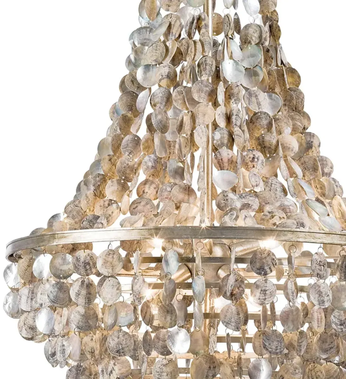 Capri Abalone Shell Chandelier