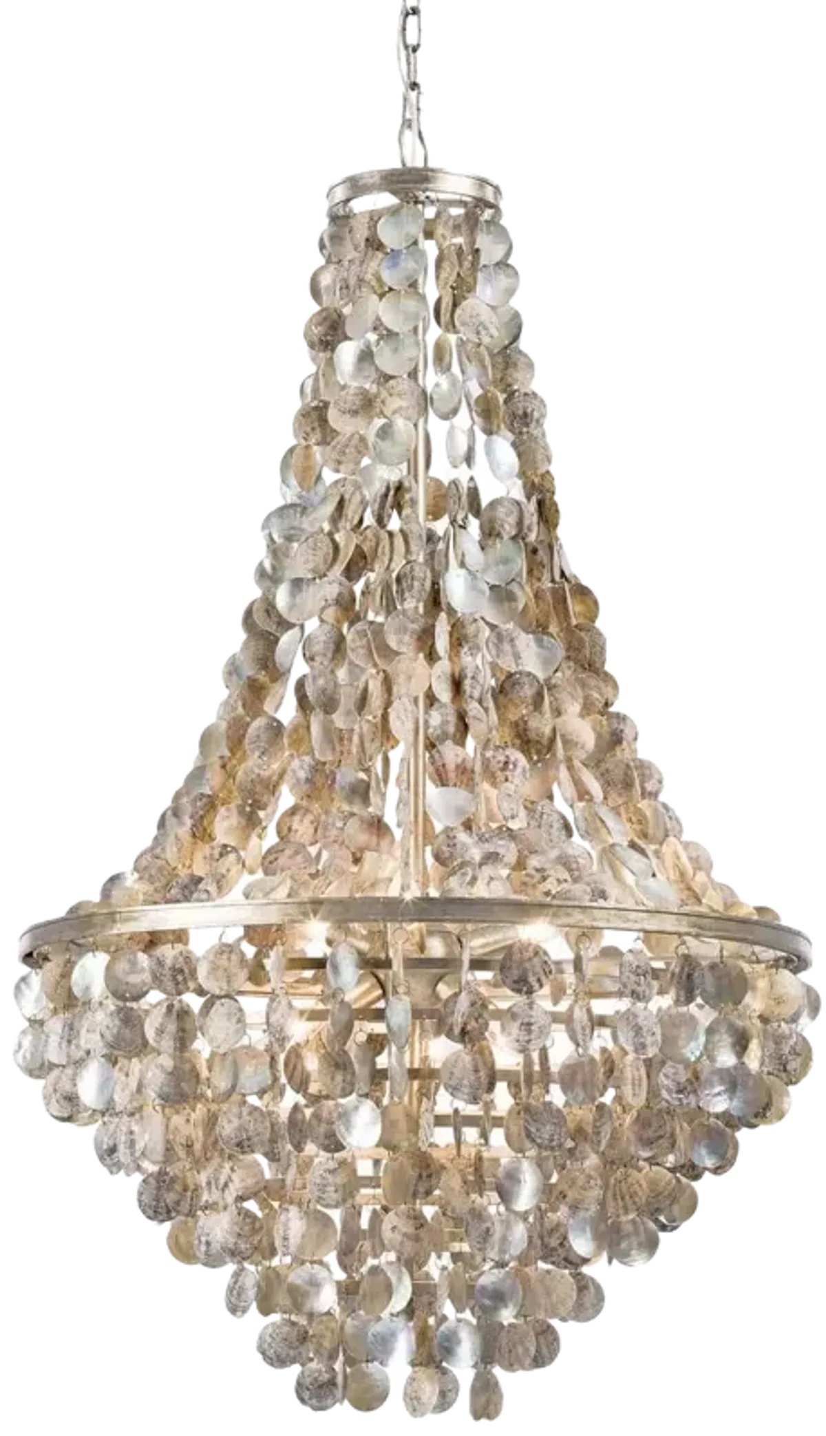 Capri Abalone Shell Chandelier