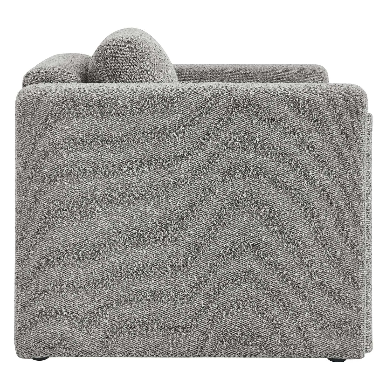 Visible Boucle Fabric Armchair