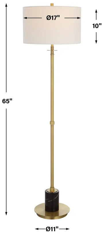 Guard Brass Floor Lamp