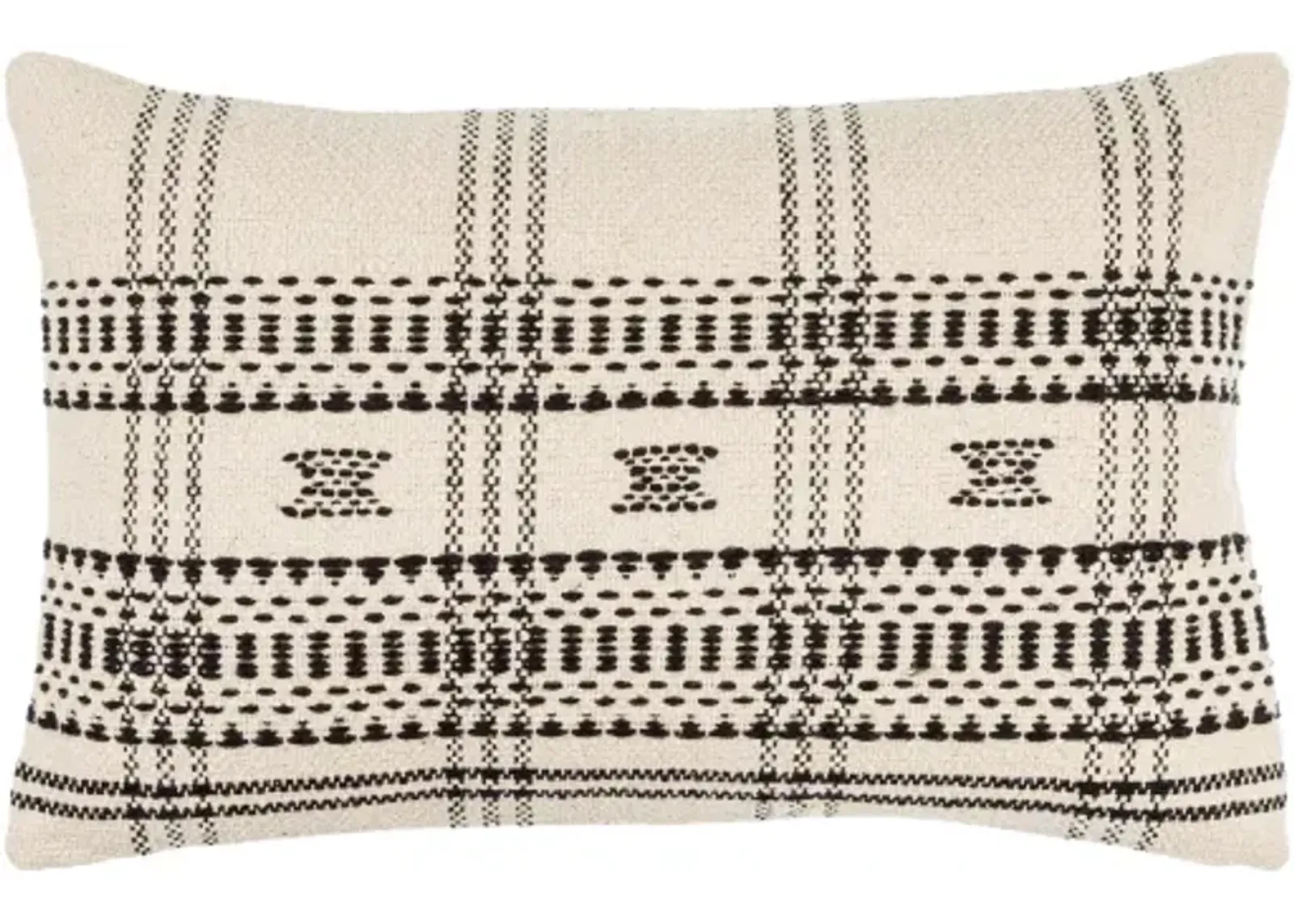 Myrna BOMA-001 18"L x 18"W Accent Pillow