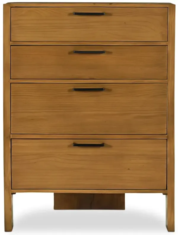Lachlan 4 Drawer Chest Brown